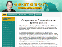 Tablet Screenshot of codependencerecovery.com